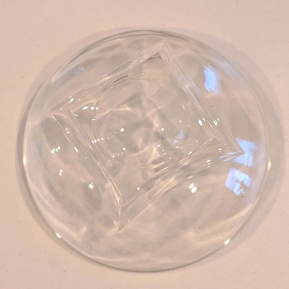 Vintage Hazel Atlas Colonial Square Glass Bowl. 6